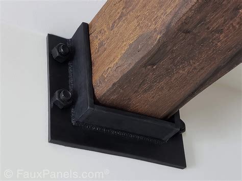 how to make your own decorative metal beam brackets|structural metal brackets for wood.